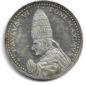 Vatican Pope Paul VI Medal (b197)